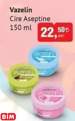 CİRE ASEPTİNE VAZELİN CİRE ASEPTİNE VAZELİN